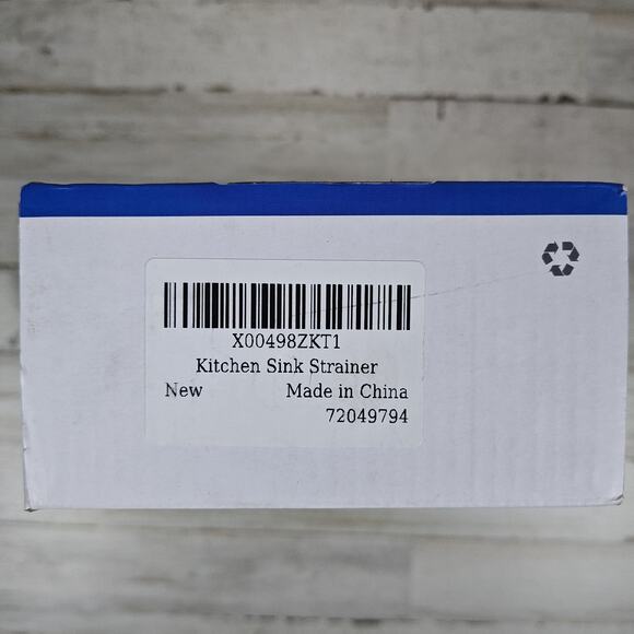 2 Pack Stainless Steel Kitchen Sink Strainer/Stopper W/Removable Drain Filter - Picture 2 of 9